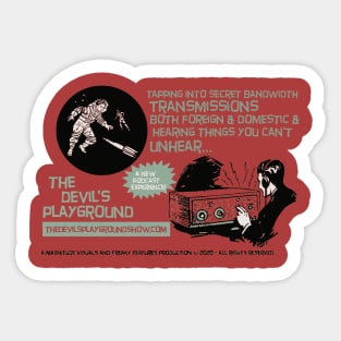 The Devil's Playground - Promo 2 Sticker